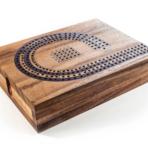 4 Track Cribbage Board