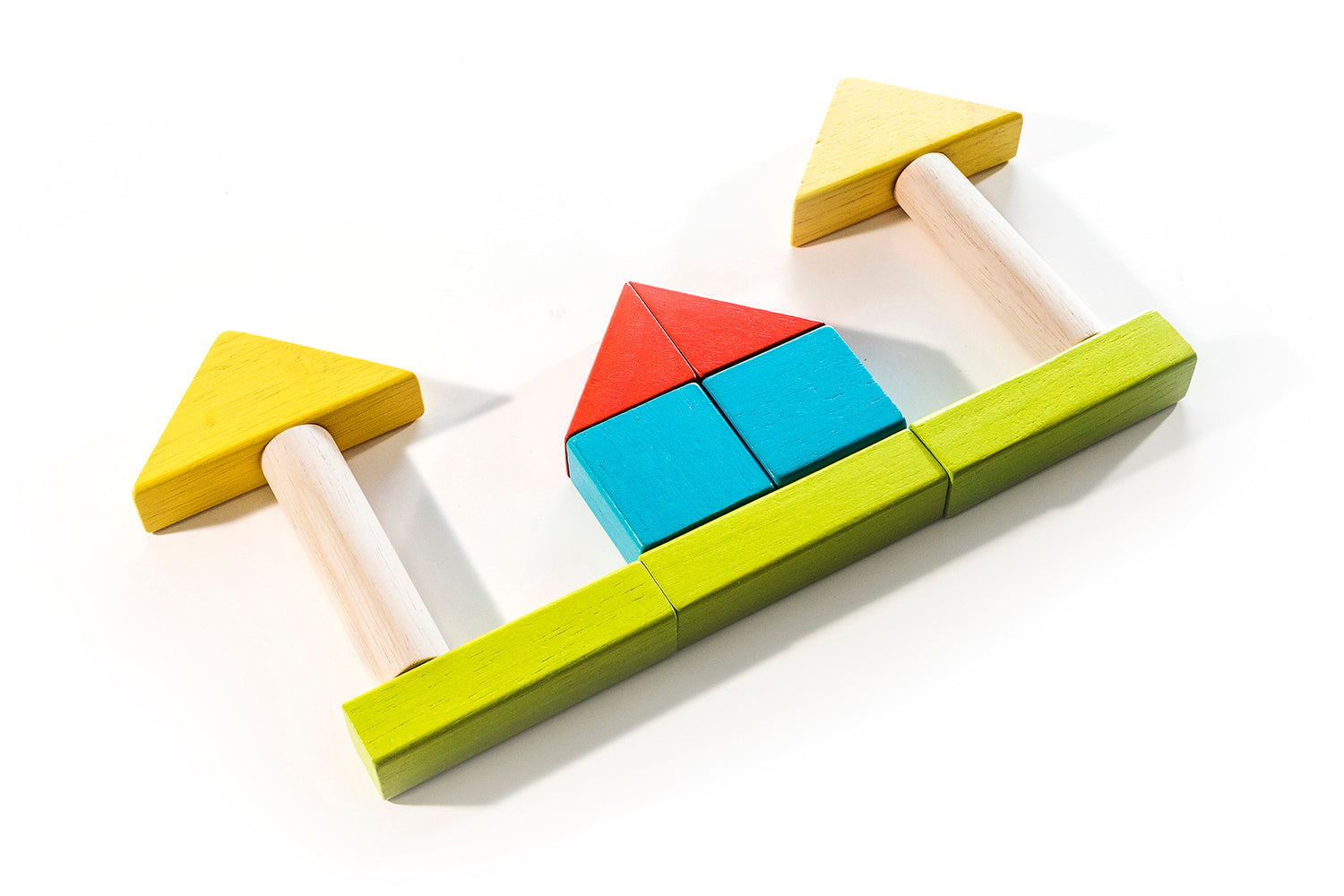 Block Set - 50 Building Blocks - Montessori Natural Wood Toy - Image 4