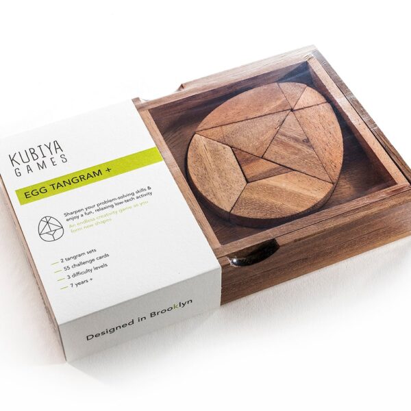 Egg Tangram - two sets with 55 challenge cards