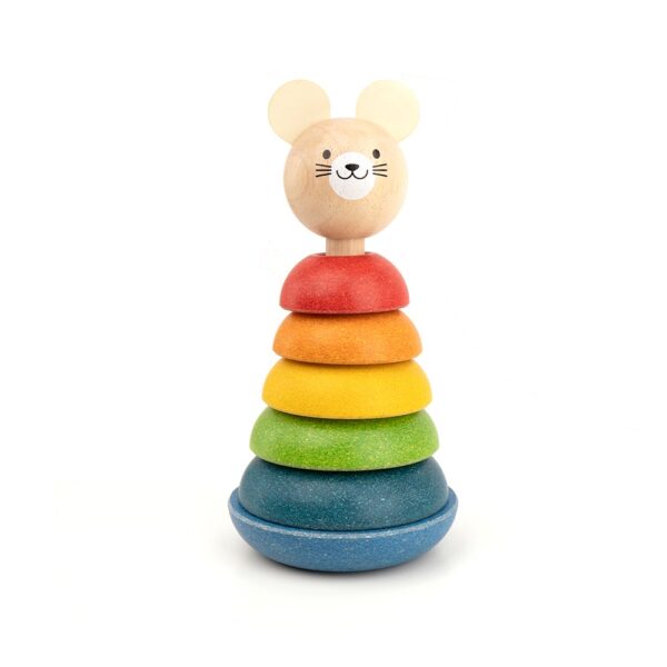 Stacking Ring - Natural Organic Wooden Baby Toy