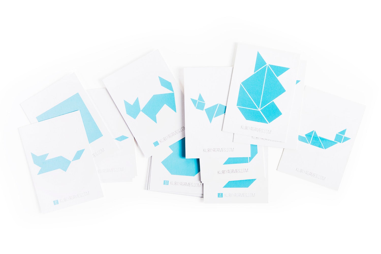 Cat Tangram - two sets with 65 challenge cards - Image 4